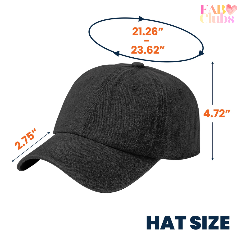 250Th Anniversary Usa Patriotic Faux Pattern - Personalized Distressed Denim Cap