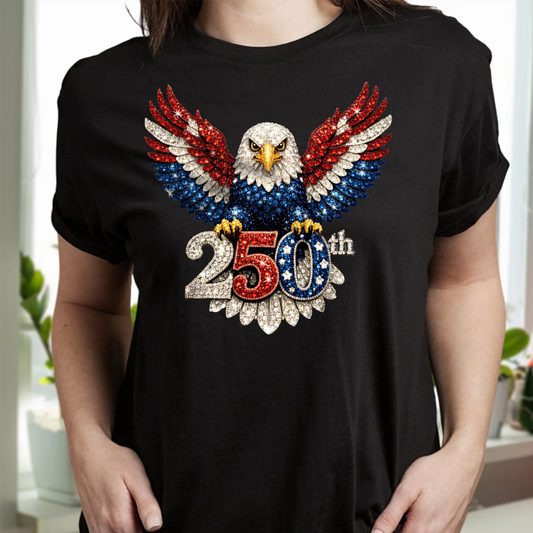 America 250th Anniversary Eagle Wings Shirt