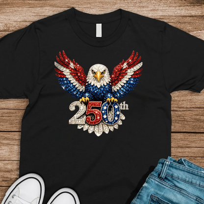 America 250th Anniversary Eagle Wings Shirt