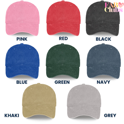 250Th Anniversary Usa Patriotic Faux Pattern - Personalized Distressed Denim Cap