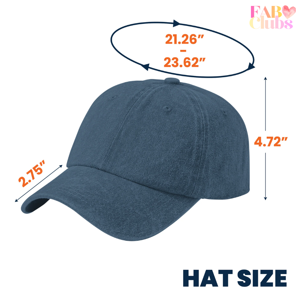 Rejecting Kings Since 1776 - Personalized Distressed Denim Cap