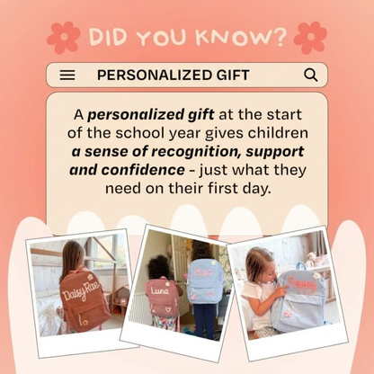 Personalized Backpack - With Your Child's Name