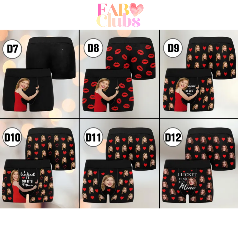 Custom Face Boxer Briefs: Personalized Men's Underwear