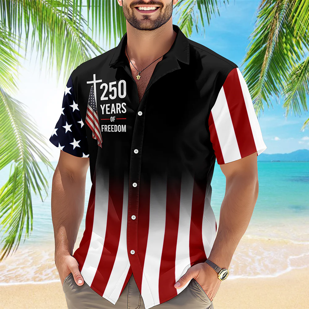 America 250 Years Of Freedom 1776 - 2026 Hawaii Shirt