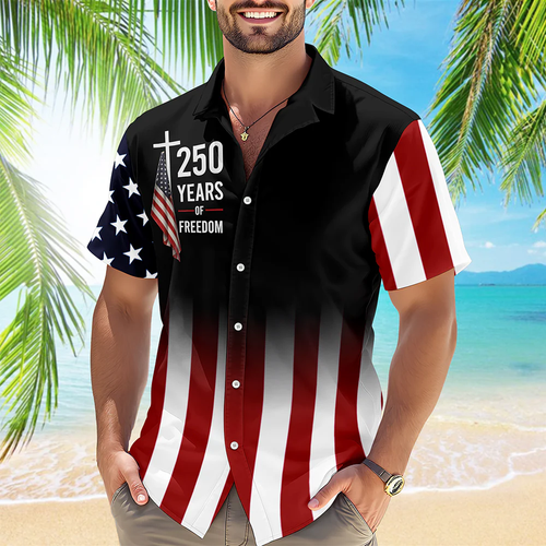 America 250 Years Of Freedom 1776 - 2026 Hawaii Shirt