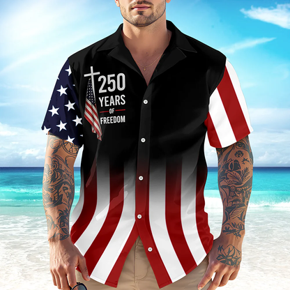 America 250 Years Of Freedom 1776 - 2026 Hawaii Shirt