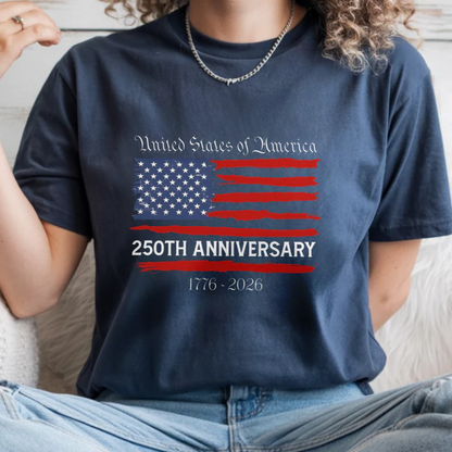 USA 250th Anniversary, 4th of July Shirt, 1776 - 2026 USA Shirt