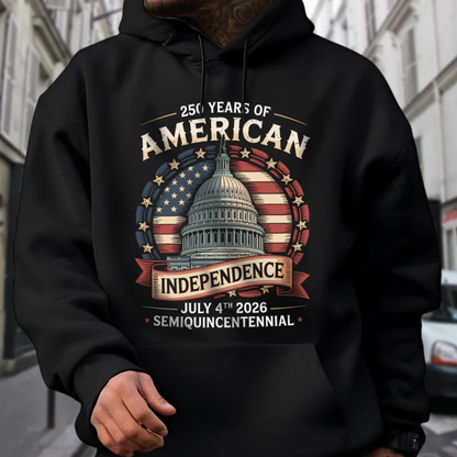 250 Years Of America Anniversary Independence Day, 4th of July 2026 Front Shirt