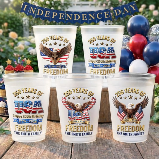Personalized Cup America 250th Anniversary Gifts - Born To Stand Strong