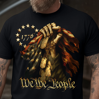 We The People - Bone Hand Shirt, 250th Birthday 1776-2026 Shirt