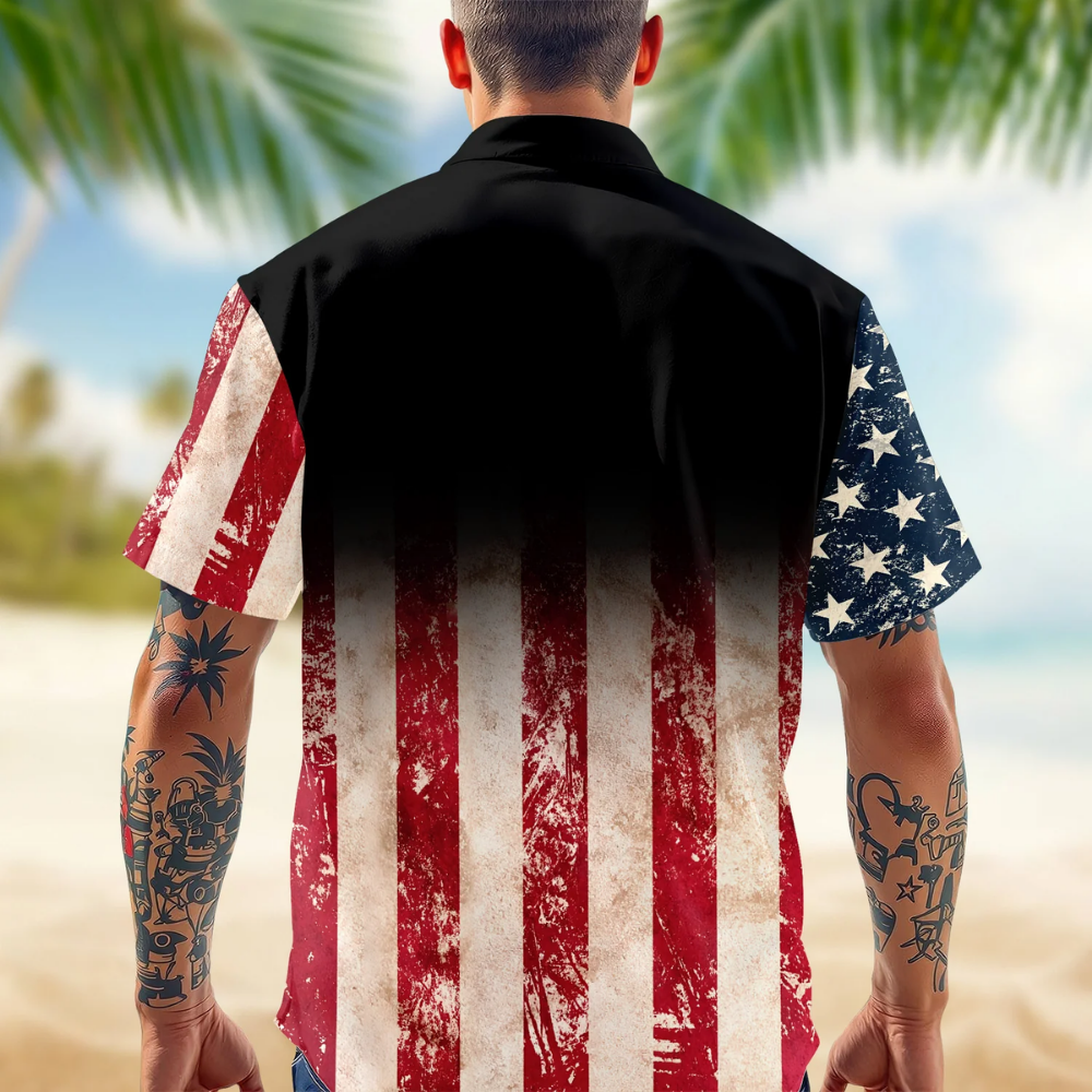 Patriotic 250th Anniversary God Bless America Eagle 1776–2026 Hawaii Shirt