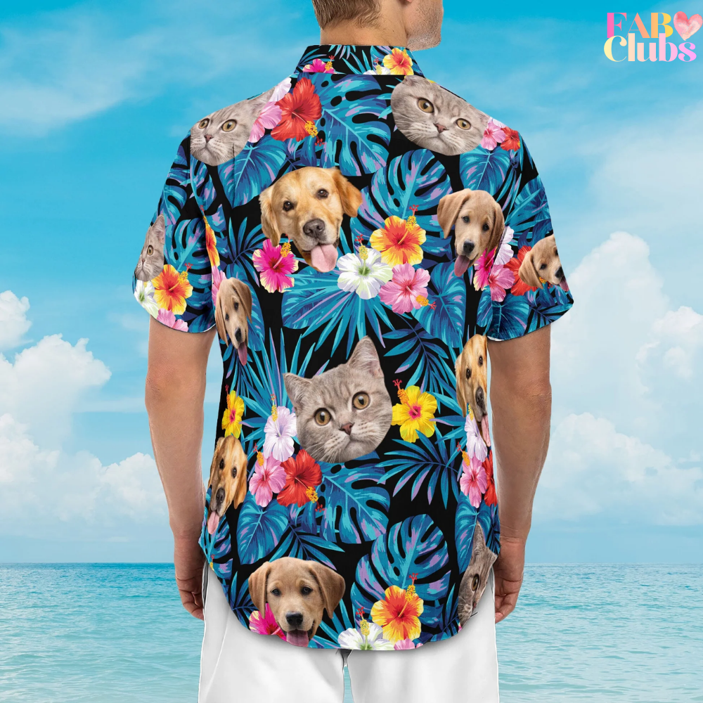Custom Face For Men, Women - Personalized Photo Hawaiian Shirt