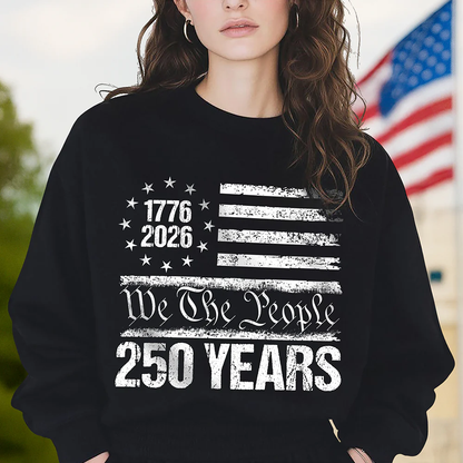 250 Years USA 250th Birthday 1776-2026 Eagle Flag Shirt, 4th Of July Shirt
