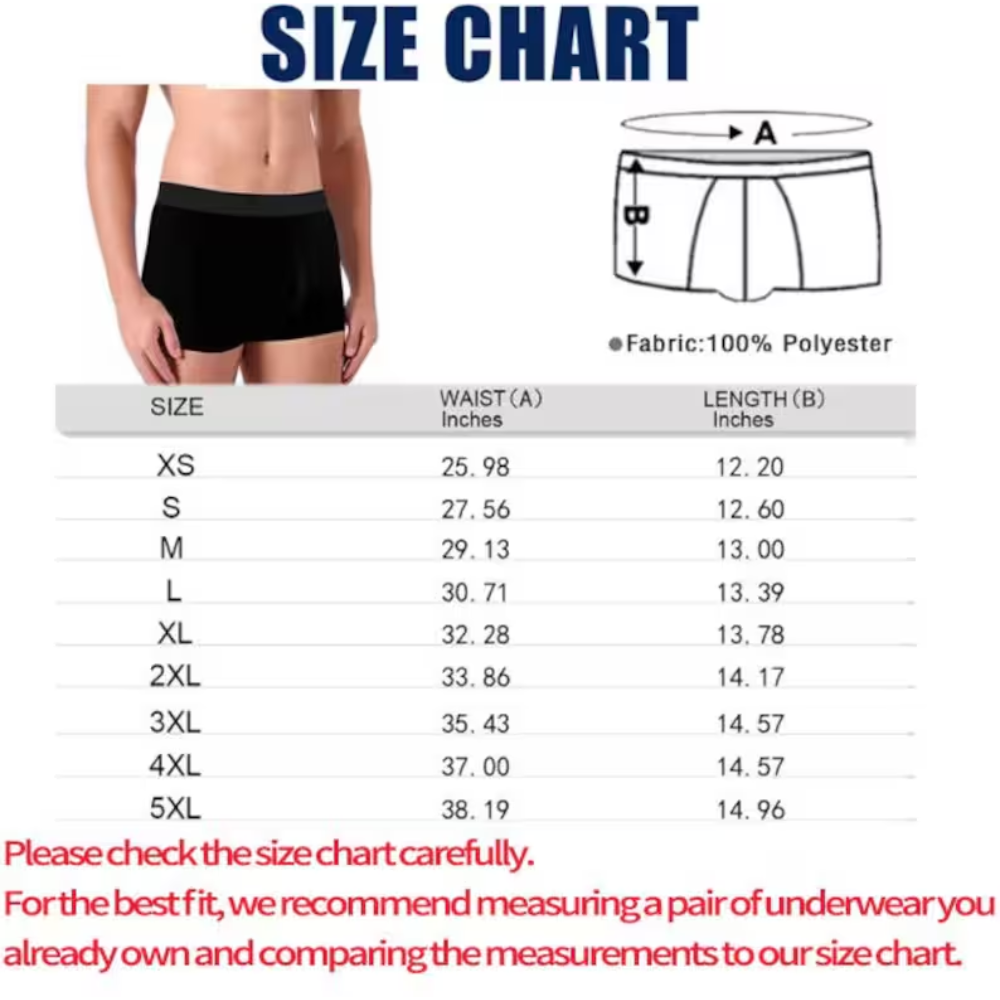 Custom Face Boxer Briefs: Personalized Men's Underwear