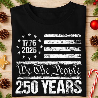 250 Years USA 250th Birthday 1776-2026 Eagle Flag Shirt, 4th Of July Shirt