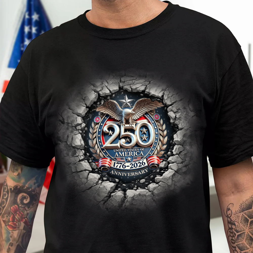 USA Eagles 250th Anniversary Semiquincentennial 1776-2026 Shirt