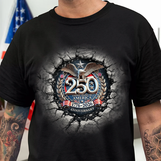 USA Eagles 250th Anniversary Semiquincentennial 1776-2026 Shirt