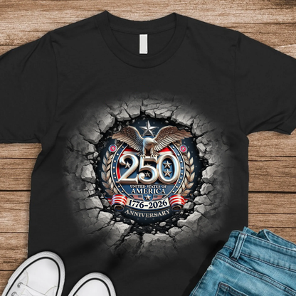 USA Eagles 250th Anniversary Semiquincentennial 1776-2026 Shirt
