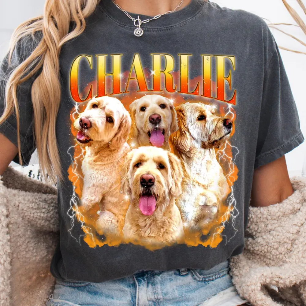 Comfort Colors Custom Dog Shirt, Custom Pet Shirt