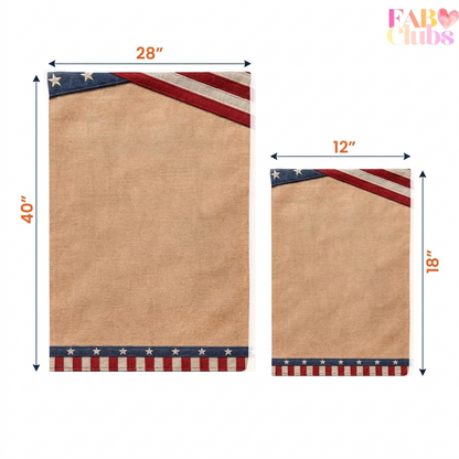 Custom 250 Years USA 250th Birthday 1776-2026 Eagle Garden Flag Gift for Family